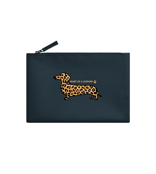 Kleine Stofftasche mit kunstvollem Dacke Print in Leopard Look