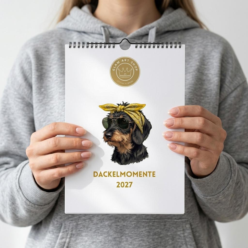 Wandkalender 2027 | A4 Vertikal | GLAM ART